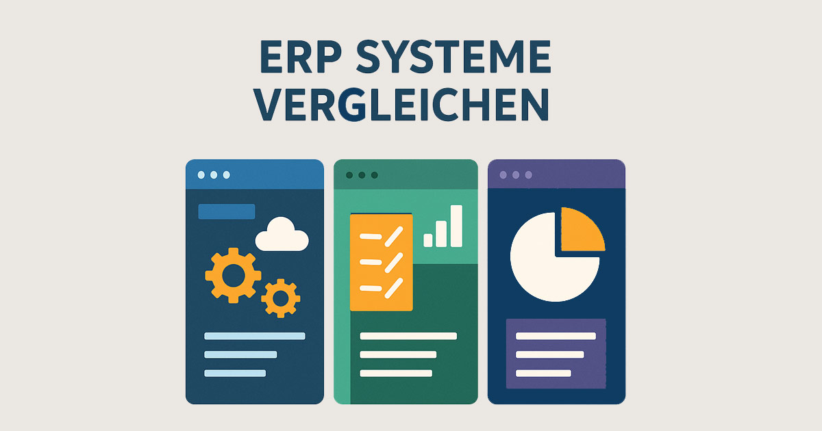 ERP-Systeme vergleichen – So finden Sie die passende Lösung