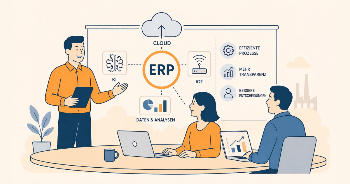 ERP-Trends: Wie Cloud, KI und IoT die ERP-Strategie verändern
